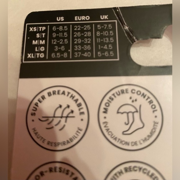 Smartwool Kids' Hike Merino Wool Crew Socks Size Medium 12-2.5 NWT - Picture 6 of 8